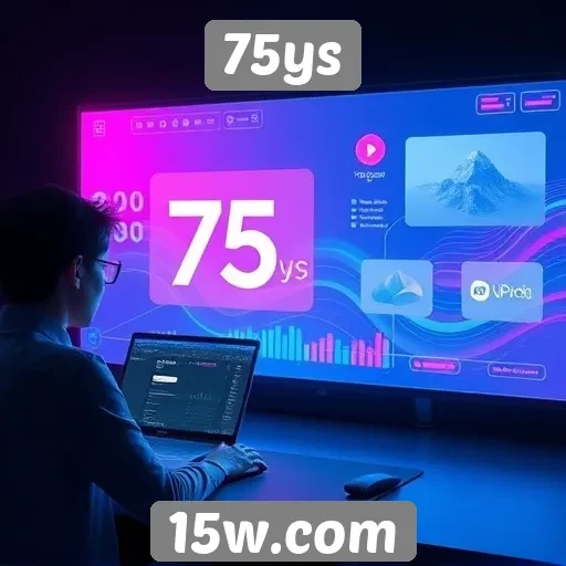 Tendências de design da interface do 75ys em 2025